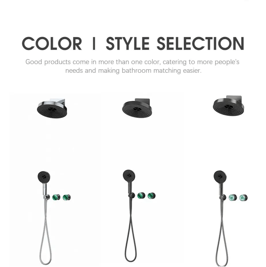 Modern Concealed Thermostatic Shower Set – Brass Rainfall System - Concealed Rain Shower SystemBathroomLux