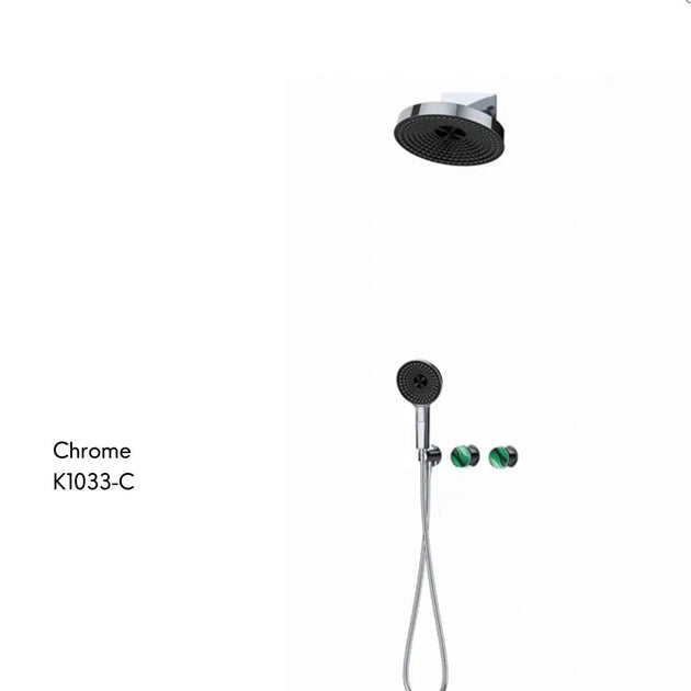 Modern Concealed Thermostatic Shower Set – Brass Rainfall System - Concealed Rain Shower SystemBathroomLux