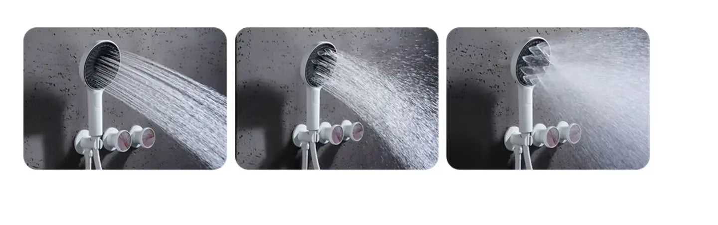 Modern Concealed Thermostatic Shower Set – Brass Rainfall System - Concealed Rain Shower SystemBathroomLux