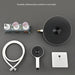 Modern Concealed Thermostatic Shower Set – Brass Rainfall System - Concealed Rain Shower SystemBathroomLux