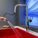 Modern Kitchen Faucet Pull Out Spray Chrome Single Handle Mixer Tap - 2 - Way Smart Touch Pull Down Kitchen FaucetBathroomLux