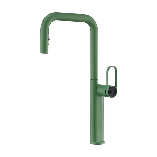 Modern Kitchen Faucet Pull Out Spray Chrome Single Handle Mixer Tap - 2 - Way Smart Touch Pull Down Kitchen FaucetBathroomLux