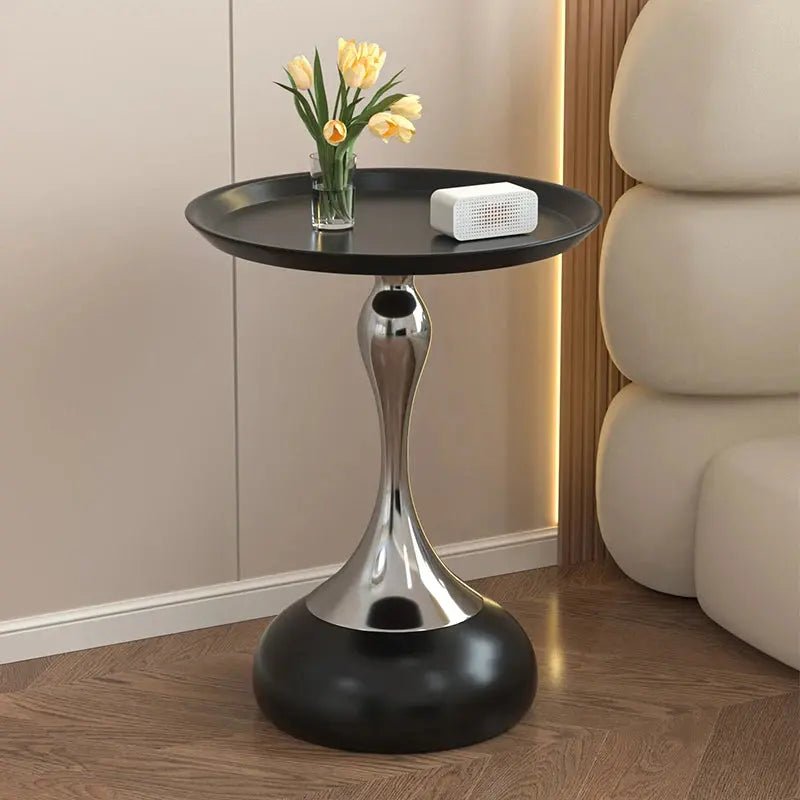 Modern Morocco Round Metal Coffee Table – Minimalist Home Furniture - Modern Morocco Round Metal Coffee Table – Minimalist Home FurnitureBathroomLux