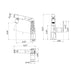 Multifunctional Bathroom Faucet – Pull - Out Basin Faucet with Digital Display - Bathroom Taps Deck MountedBathroomLux