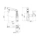 Multifunctional Bathroom Faucet – Pull - Out Basin Faucet with Digital Display - Bathroom Taps Deck MountedBathroomLux