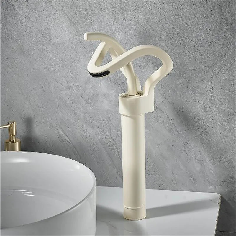 Mystic Bathroom Faucet - Hot & Cold Waterfall - Bathroom FaucetBathroomLux