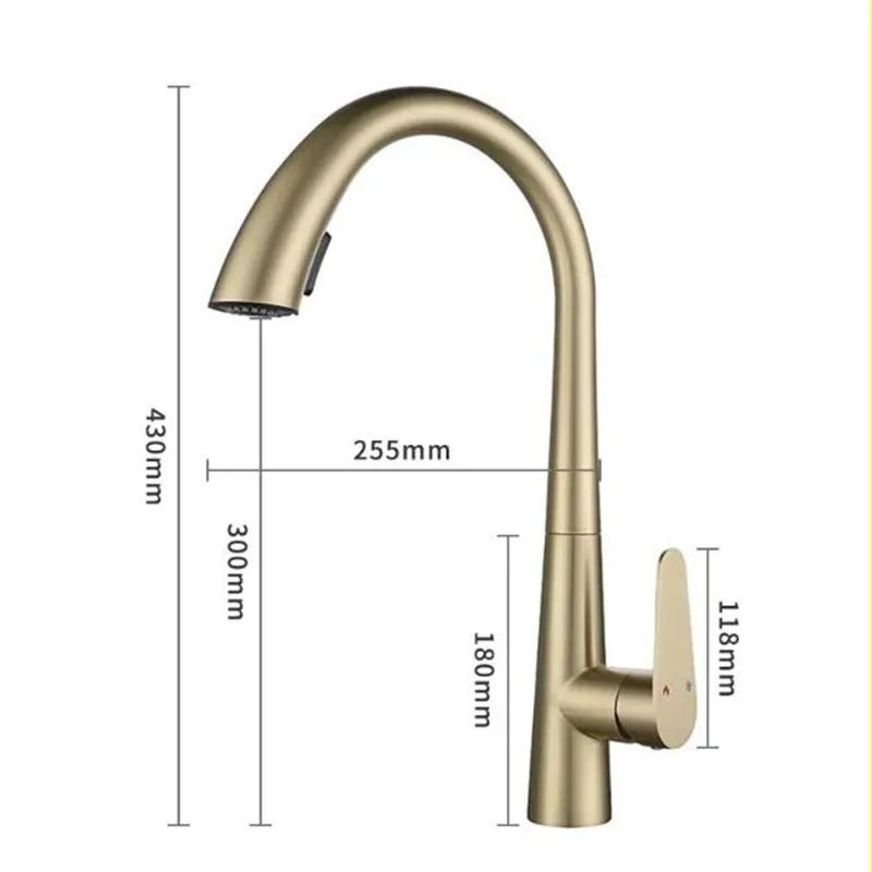 Nordica Kitchen Faucet - 360 degree Rotation - 2 years Guarantee - Kitcen faucetBathroomLux