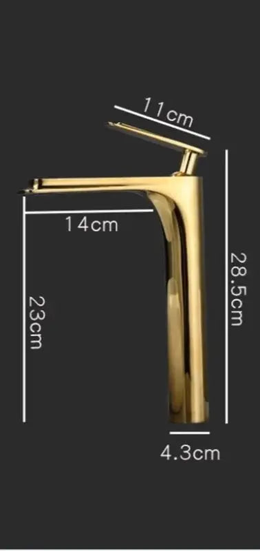 Oceanus Bathroom Faucet - Tall design - Bathroom FaucetBathroomLux