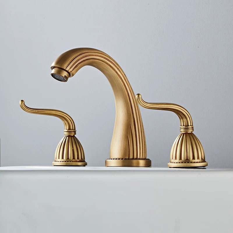 Ottoman Blend Antique Bronze bathroom faucet - BathroomLux