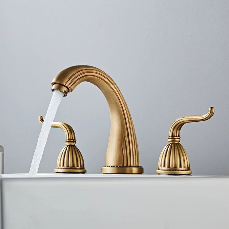 Ottoman Blend Antique Bronze bathroom faucet - BathroomLux