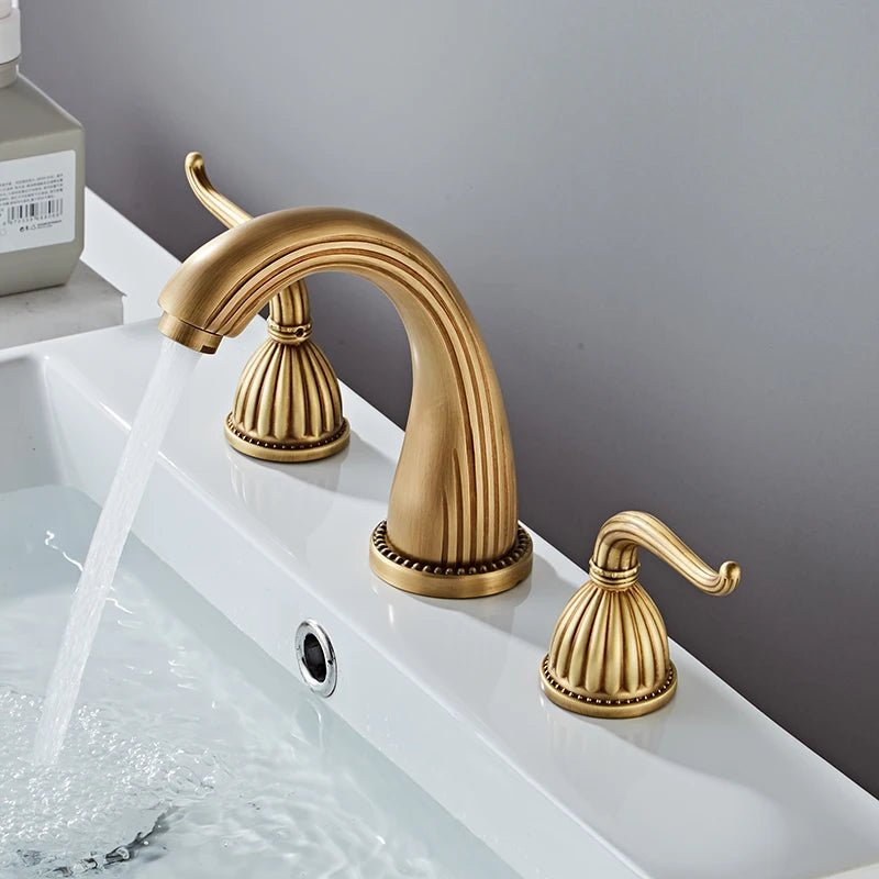 Ottoman Blend Antique Bronze bathroom faucet - BathroomLux