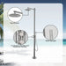 Outdoor Freestanding Shower – Modern Stainless Steel Hot & Cold Mixer - outdoor freestanding showerBathroomLux