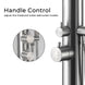 Outdoor Freestanding Shower – Modern Stainless Steel Hot & Cold Mixer - outdoor freestanding showerBathroomLux