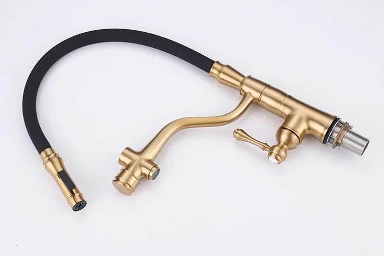 Pull Down Kitchen Faucet – High Pressure Water - Saving Aerator - Pull - Down Kitchen FaucetBathroomLux