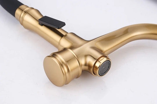 Pull Down Kitchen Faucet – High Pressure Water - Saving Aerator - Pull - Down Kitchen FaucetBathroomLux