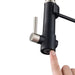 Pull - Down Kitchen Faucet with 2 - Function Sprayer – High Arc Spout Mixer Tap - Pull - Down Kitchen FaucetBathroomLux