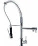 Pull - Down Kitchen Faucet with 2 - Function Sprayer – High Arc Spout Mixer Tap - Pull - Down Kitchen FaucetBathroomLux
