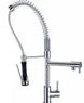 Pull - Down Kitchen Faucet with 2 - Function Sprayer – High Arc Spout Mixer Tap - Pull - Down Kitchen FaucetBathroomLux