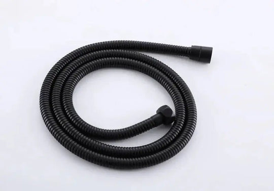 Rainfall Shower Mixer Combo – Matte Black & Rose Gold Finish - Concealed Dual Handles Rainfall Shower Head Combo SetBathroomLux