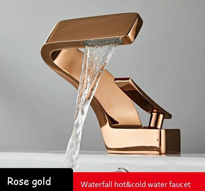 Revona Curve Bathroom Faucet - 2 years Guarantee - Bathroom FaucetBathroomLux