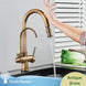 Rose Dual Handle Touch Sensor Filter Water Faucet - BathroomLux
