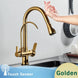 Rose Dual Handle Touch Sensor Filter Water Faucet - BathroomLux
