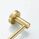 Single Towel Bar Brushed Gold Stainless Steel Towel Holder Rack - Towel RacksBathroomLux