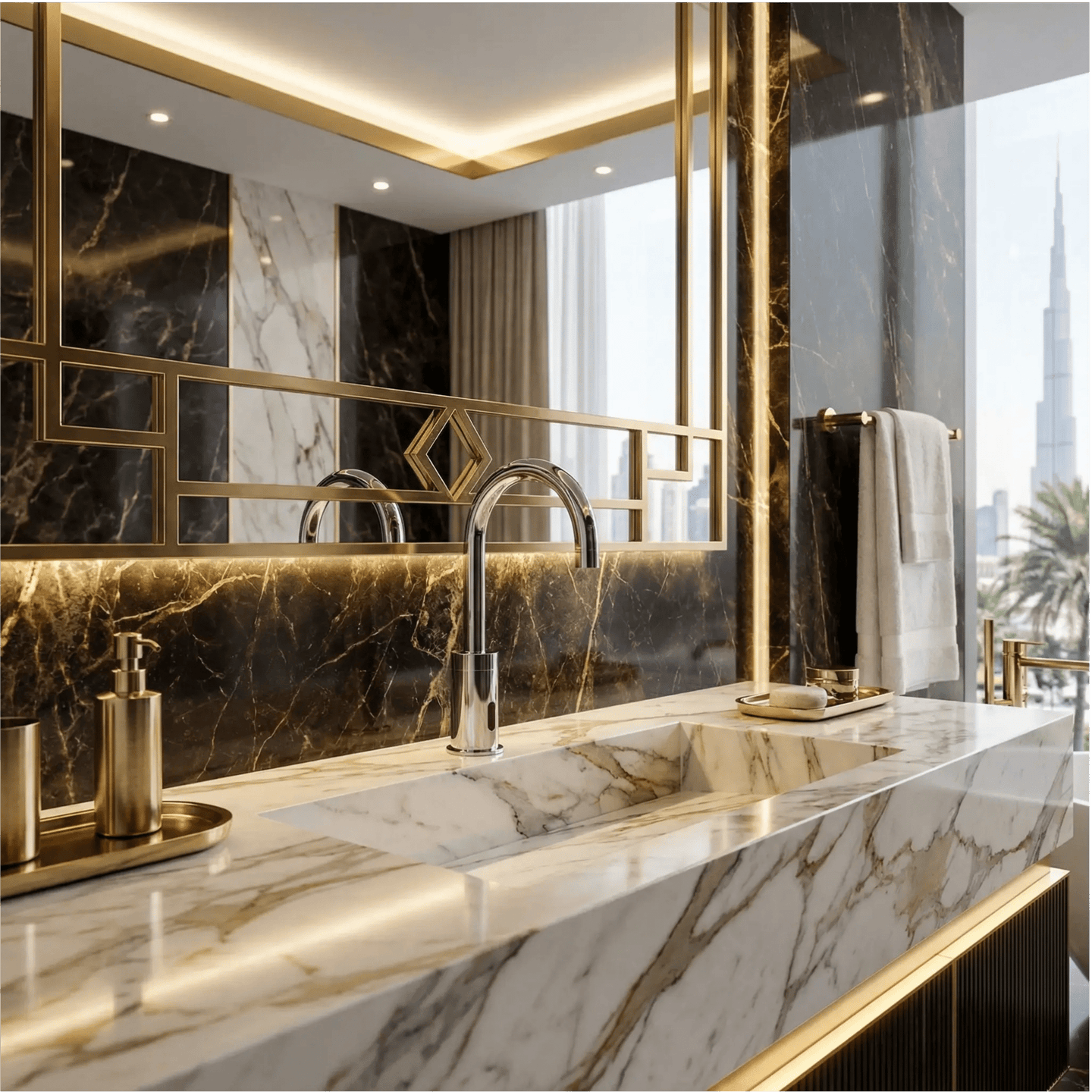 Smart Touchless Sensor Basin Tap – Single Hole Chrome WaterMark - Touchless Sensor Basin TapBathroomLux