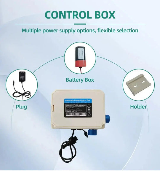 Smart Touchless Sensor Basin Tap – Single Hole Chrome WaterMark - Touchless Sensor Basin TapBathroomLux