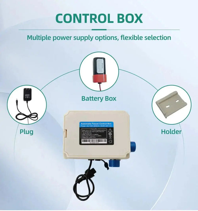 Smart Touchless Sensor Basin Tap – Single Hole Chrome WaterMark - Touchless Sensor Basin TapBathroomLux