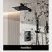 Thermostatic Shower System with LED, Rainfall & Anti - Scald Tech - Concealed Rain Shower SystemBathroomLux