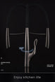 Touch Control Brass Kitchen Faucet Pull - Out Dual Control - Kitchen Faucet Touch Switch DesignBathroomLux