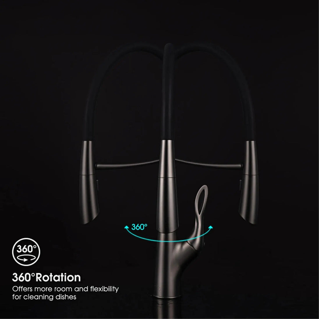 Touch Control Brass Kitchen Faucet Pull - Out Dual Control - Kitchen Faucet Touch Switch DesignBathroomLux