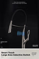 Touch Control Brass Kitchen Faucet Pull - Out Dual Control - Kitchen Faucet Touch Switch DesignBathroomLux