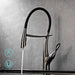 Touch Control Brass Kitchen Faucet Pull - Out Dual Control - Kitchen Faucet Touch Switch DesignBathroomLux