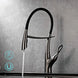 Touch Control Brass Kitchen Faucet Pull - Out Dual Control - Kitchen Faucet Touch Switch DesignBathroomLux