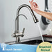 Touch Sensor Filter Water Kitchen Faucet with Pull - Out Spray - Kitcen faucetBathroomLux
