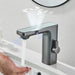 Touchless Sensor Bathroom Faucet with Smart Digital Display - BathroomLux