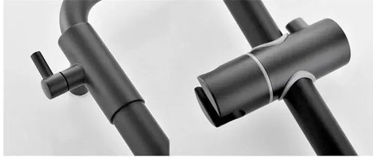 Wall - Mounted 3 - Way LED Rainfall Shower System – Modern Bathroom Shower Set - Rainfall Shower with DiverterBathroomLux