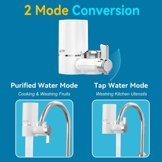 Water Filter Purifier System 320 - Gallon ALTHY Faucet Tap - water dispensing filtrationBathroomLux